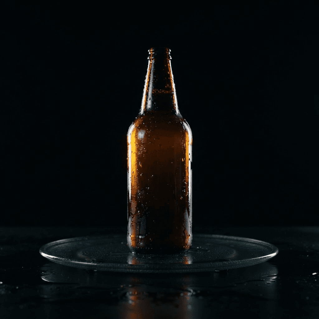 Product Hero β Studio sneaker on a rotating pedestal, soft rim light, macro detail